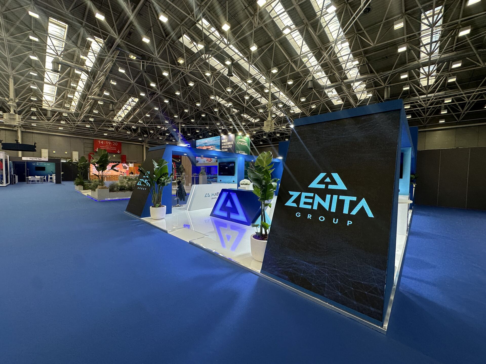 Allestimento Fiera Anci 2025 per Maticmind 2
