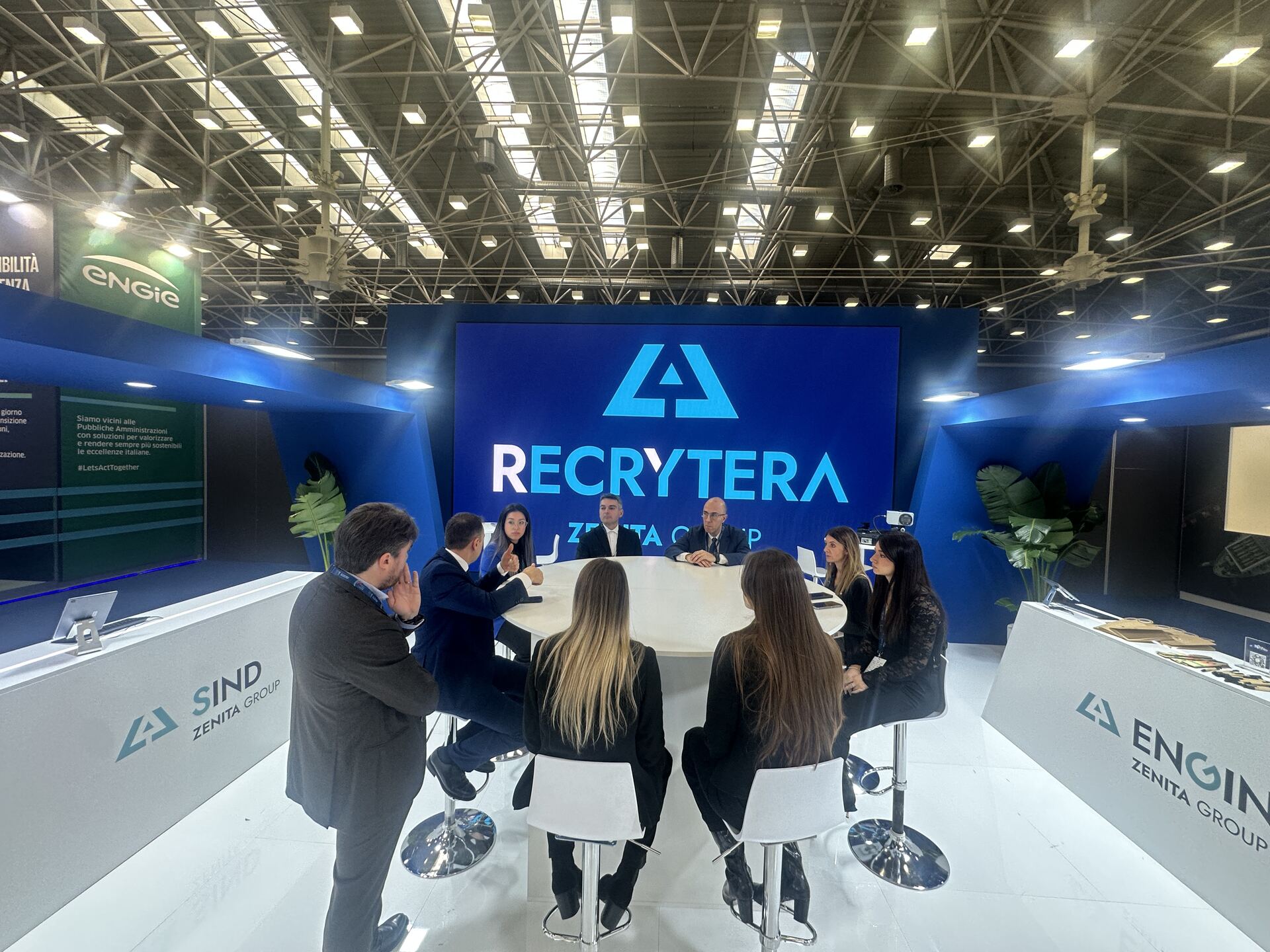 Allestimento Fiera Anci 2025 per Maticmind 4