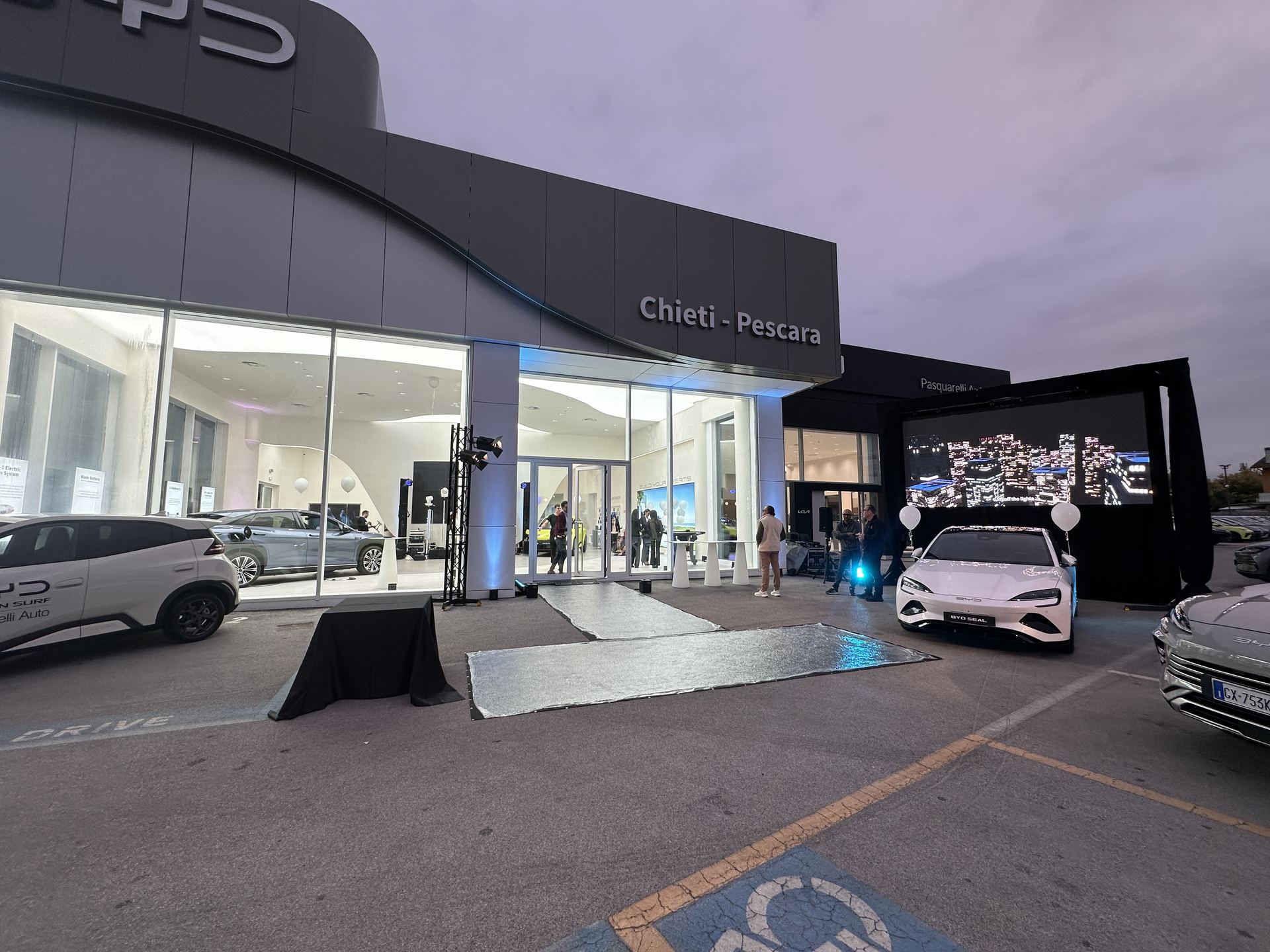 Inaugurazione Nuova Sede BYD Chieti-Pescara 2025