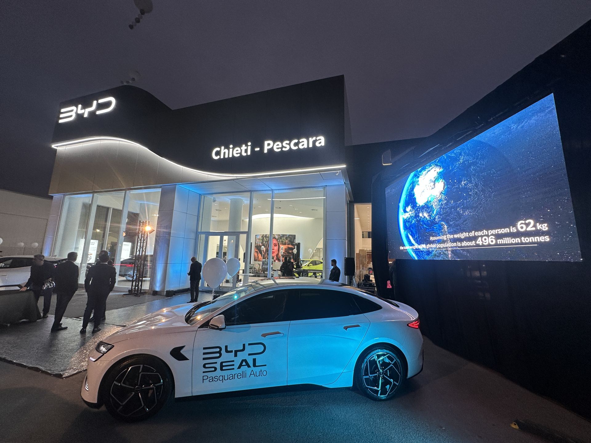 Inaugurazione Nuovo Salone BYD Chieti Pescara