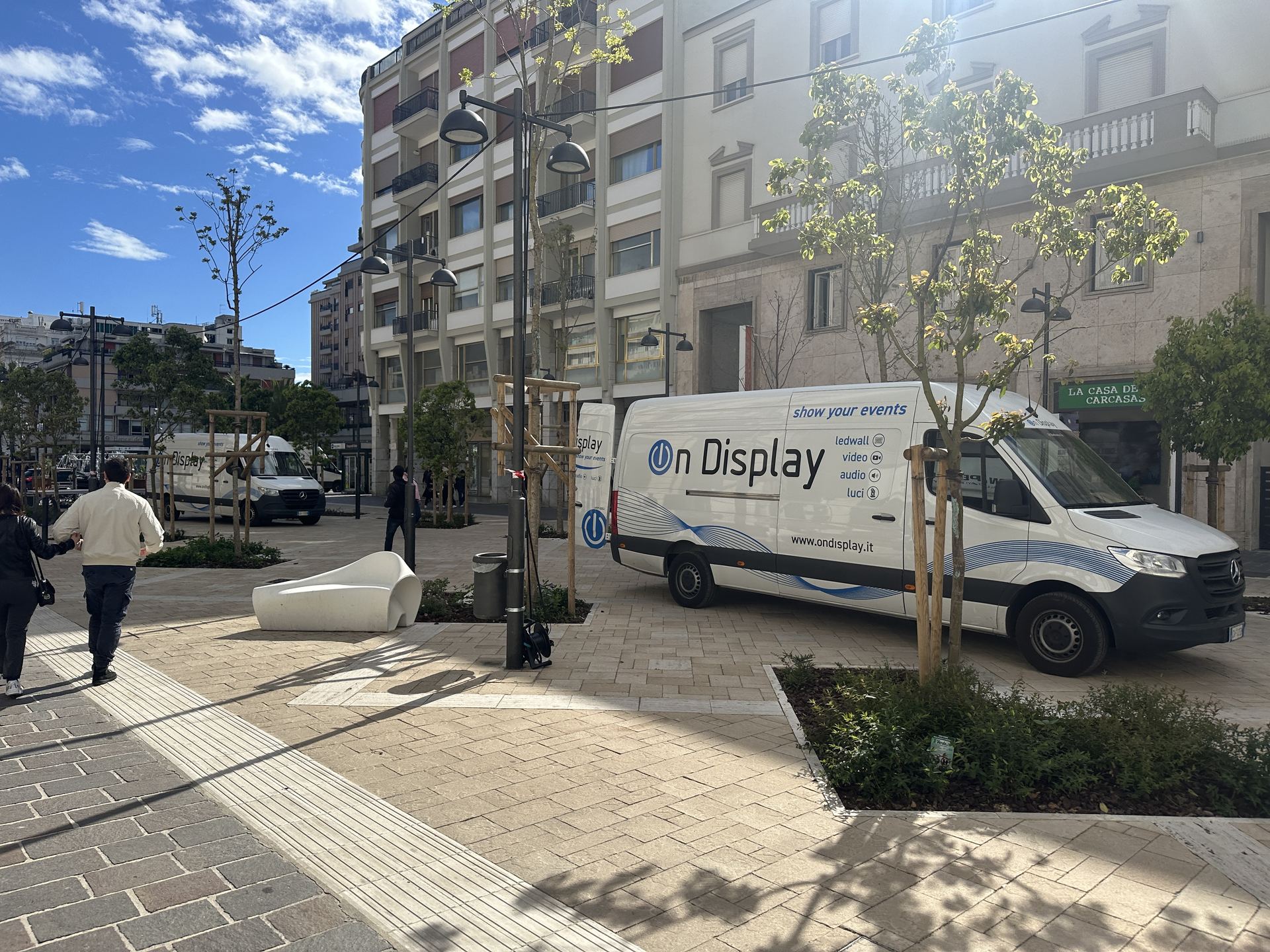 Installazione Filodiffusione per Via Crucis Pescara 2025