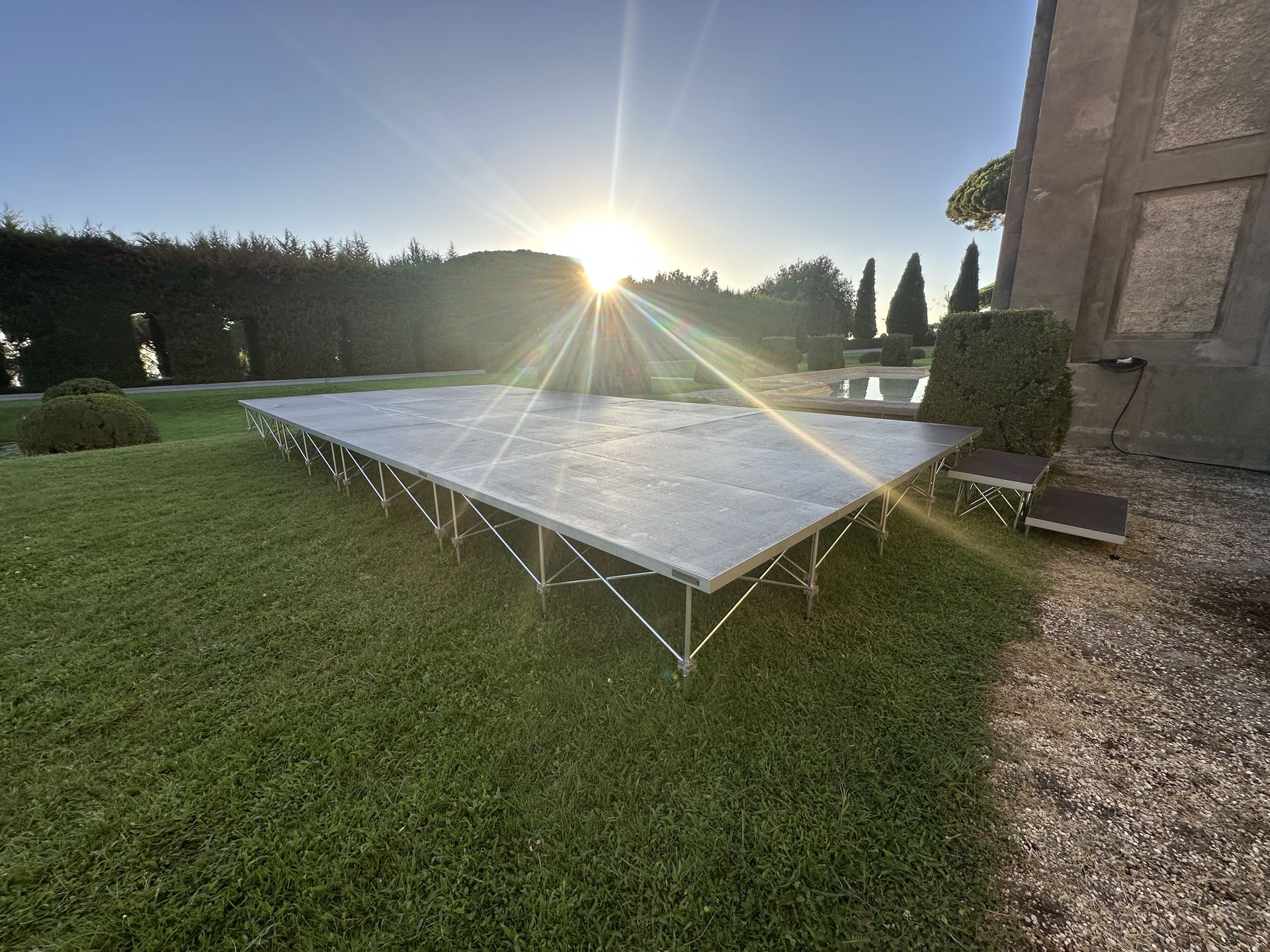 Installazione Palco Titanstage 2
