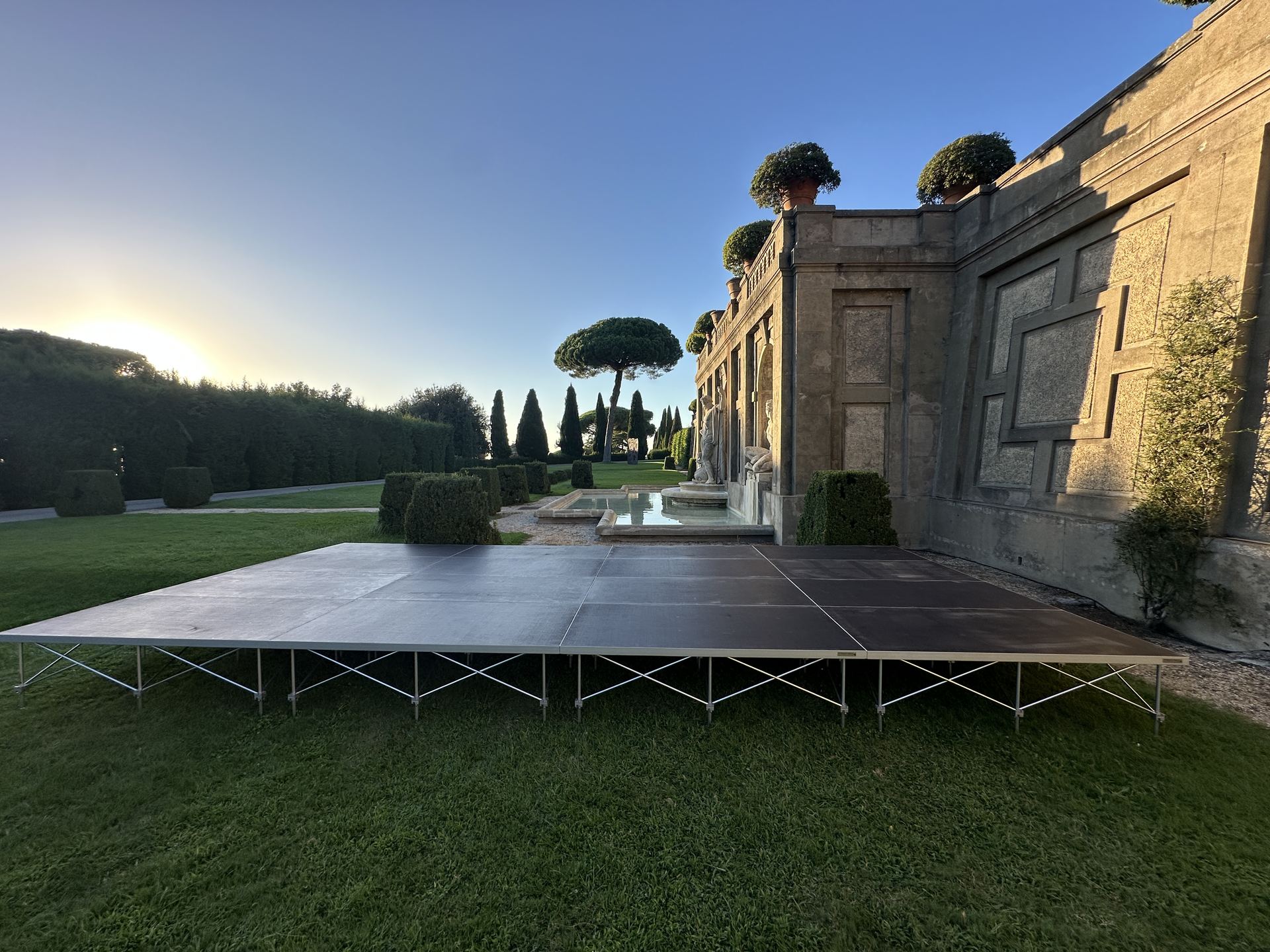 Installazione Palco TitanStage