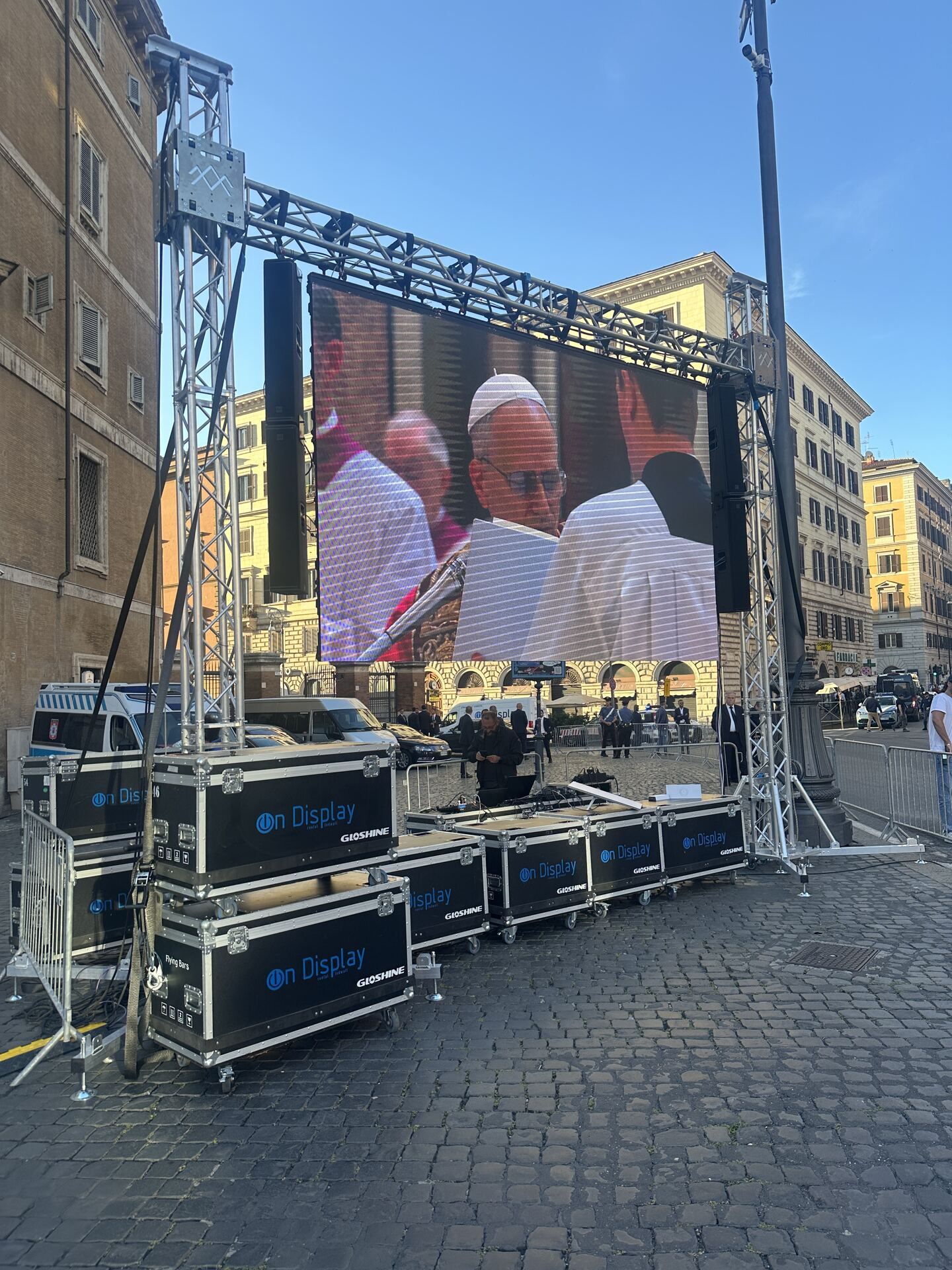 Papa Leone in Basilica di Santa Maria Maggiore