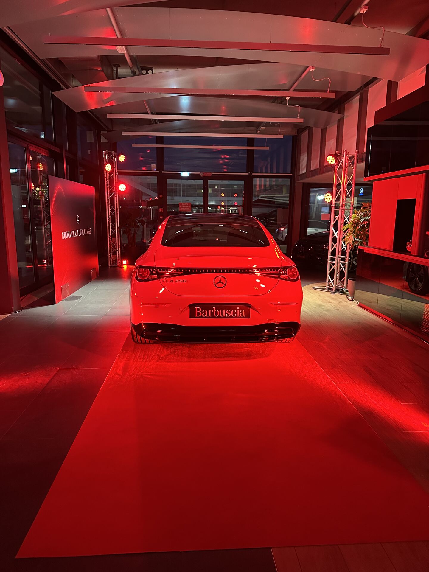 Presentazione Nuova CLA Mercedes 2025 – Barbuscia