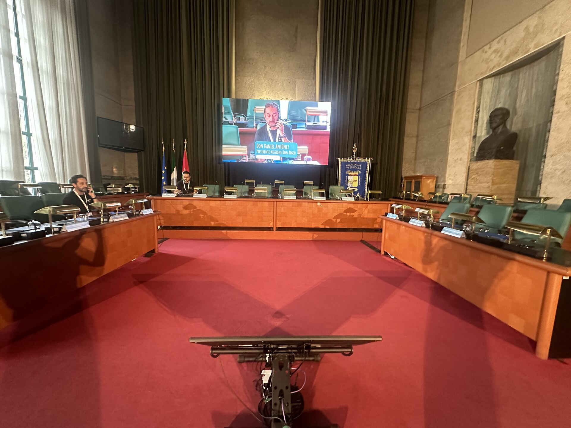 Prove Conferenza Ibrida per il G7