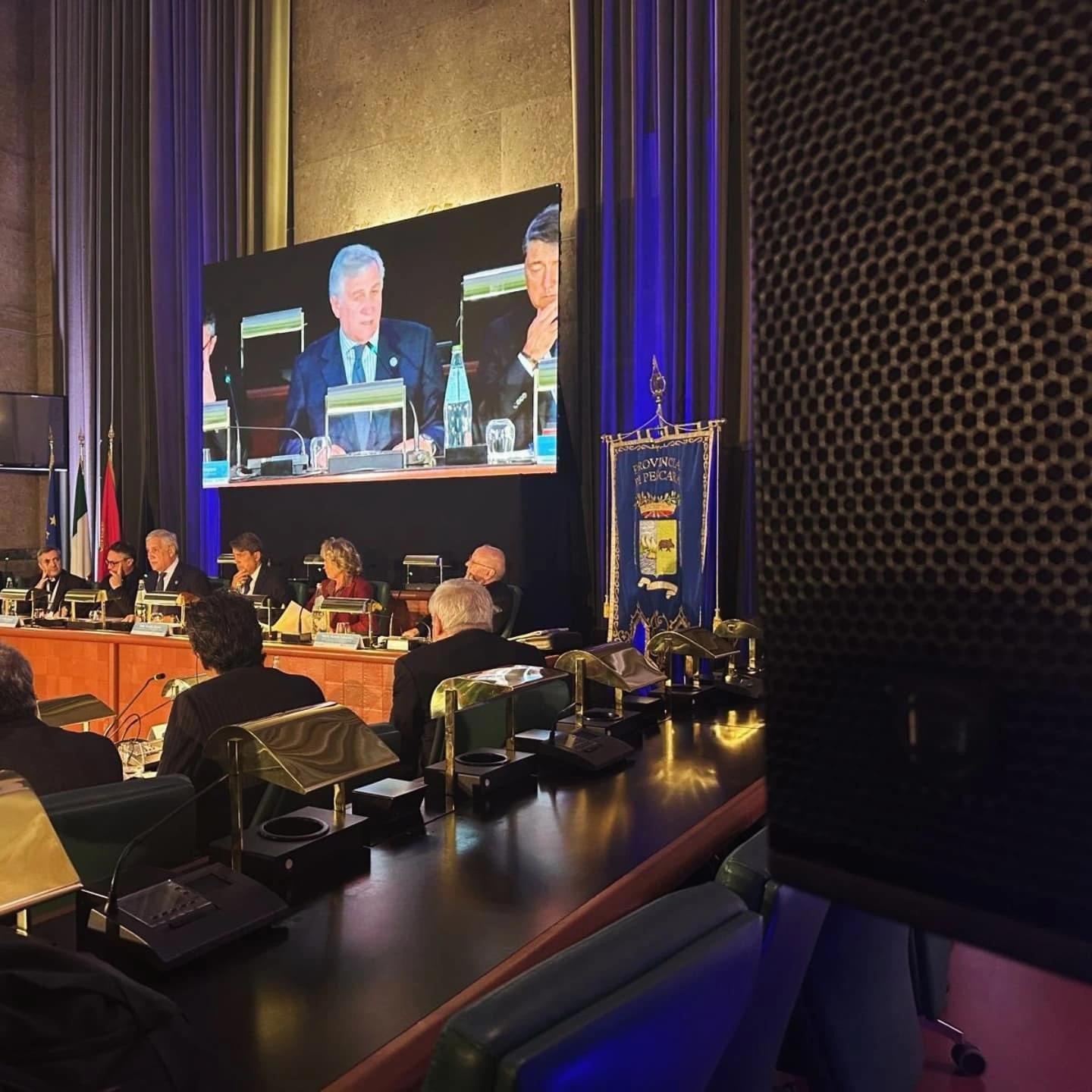 Riunione G7 con il Ministro Tajani
