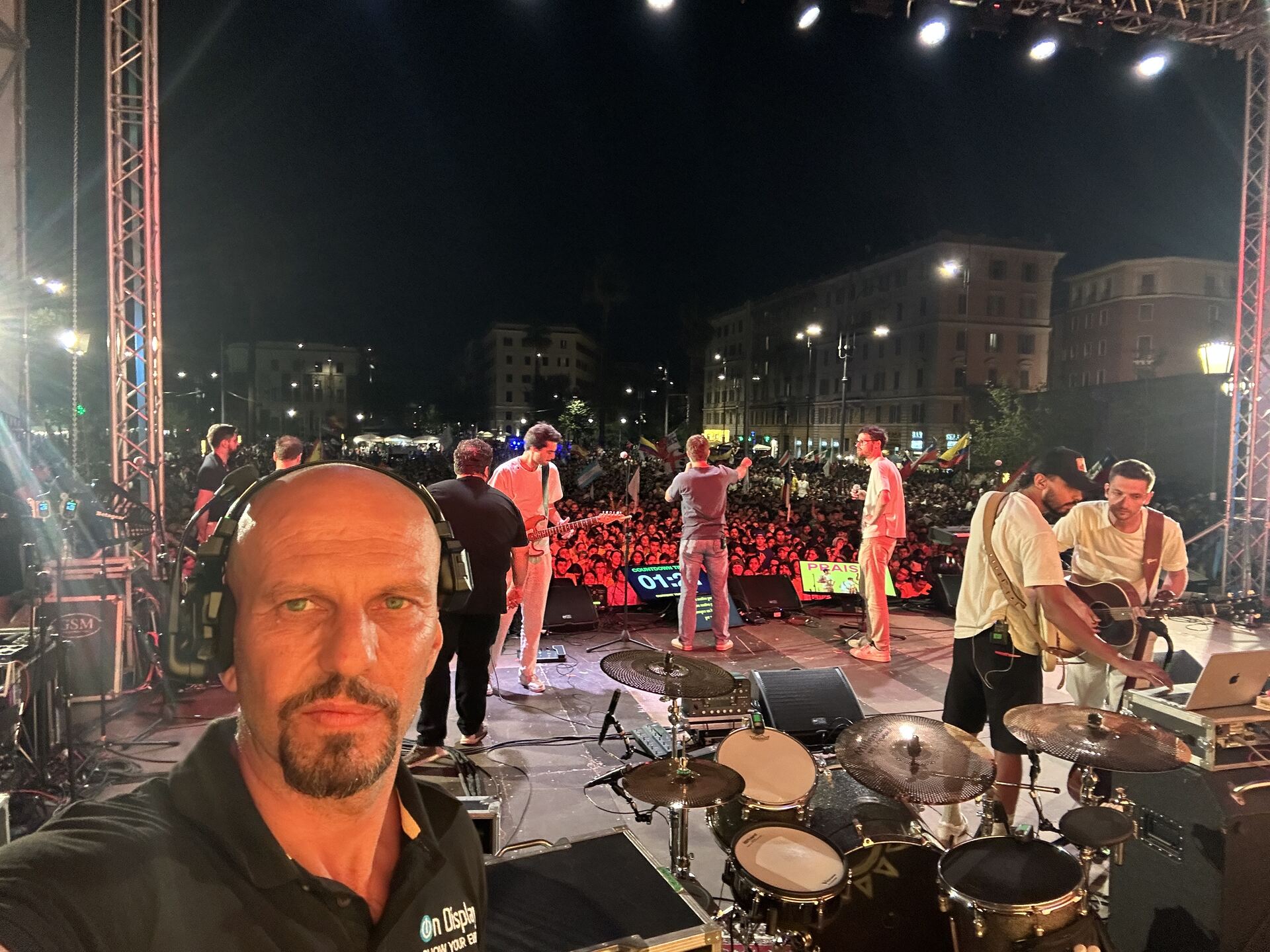 Selfie su Main Stage Giubileo degli Influecer 2025