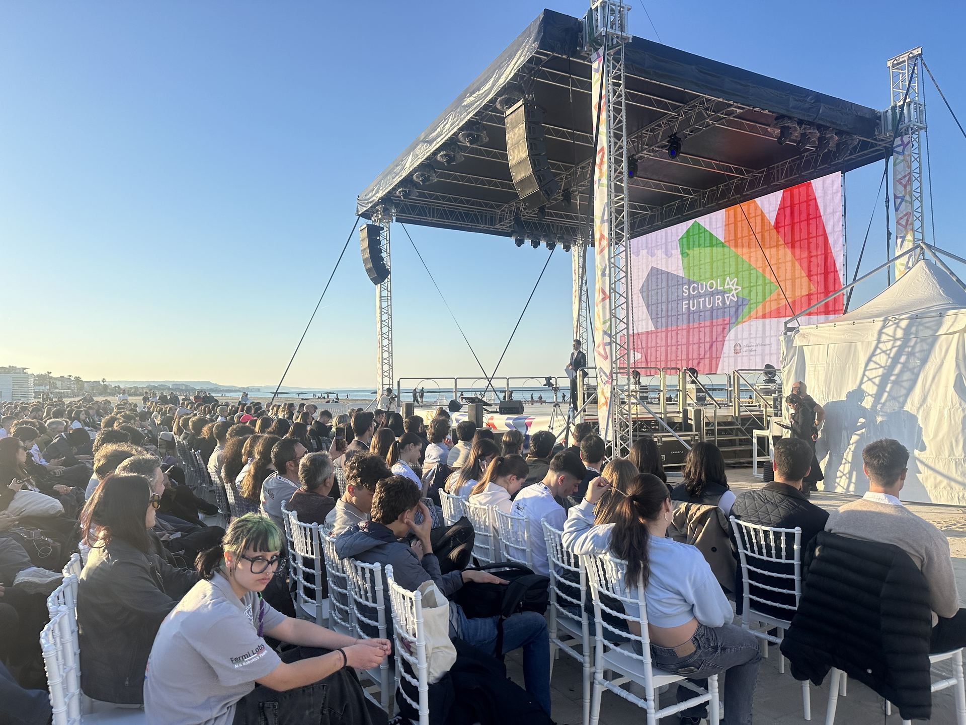 Vista Main Stage Scuola Futura Pescara
