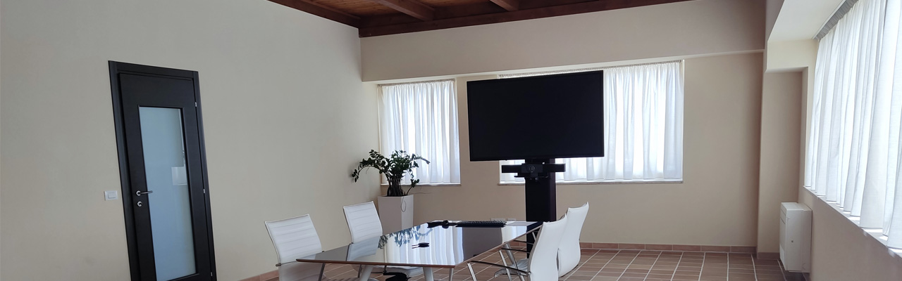 sala Luce vista con soffitto